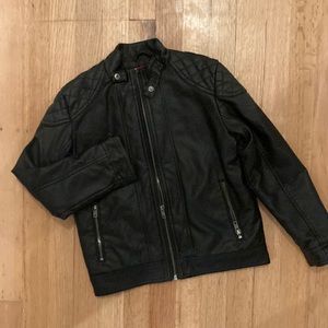 Boys leather jacket